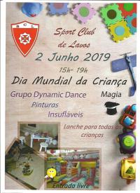 DIA DA CRIANA 2 DE JULHO - SPORT CLUB DE LAVOS