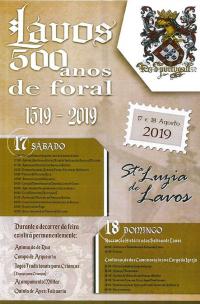 COMEMORAES DOS 500 ANOS DE FORAL DE LAVOS