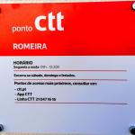 PONTO CTT - ROMEIRA - Delegação da UFRV 